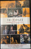 Trading card set packaging for 'The X-Files' with character images and promotional text.