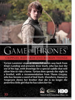 2012 Game of Thrones Season 1 Foil Parallel Base Trading Card - You Pick