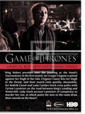 2012 Game of Thrones Season 1 Foil Parallel Base Trading Card - You Pick