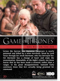 2012 Game of Thrones Season 1 Foil Parallel Base Trading Card - You Pick