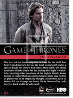 2012 Game of Thrones Season 1 Foil Parallel Base Trading Card - You Pick