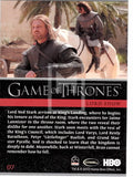 2012 Game of Thrones Season 1 Foil Parallel Base Trading Card - You Pick