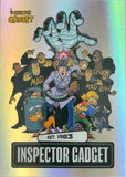 Inspector Gadget poster with characters and logo