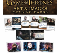 2023 Game of Thrones: Art & Images Factory Sealed Trading Card Box - 5 Packs - 5 Autos