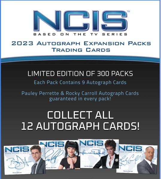 2023 Rittenhouse Archives NCIS Autograph Expansion Packs