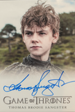 Character from 'Game of Thrones' with signature and name displayed