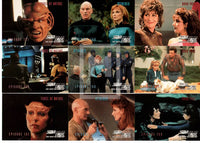 Star Trek The Next Generation Season 7 Base Trading Card Set