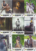 The Walking Dead Season 4 Part 1 Base Trading Card Set