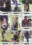 The Walking Dead Season 4 Part 1 Base Trading Card Set