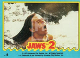 1978 Topps Jaws 2 Sticker Trading Card 8 Front