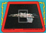 1979 Topps Buck Rogers Sticker Trading Card 10 Front