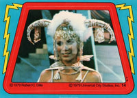 1979 Topps Buck Rogers Sticker Trading Card 14 Front