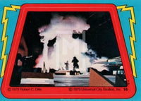 1979 Topps Buck Rogers Sticker Trading Card 16 Front