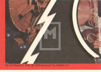 1979 Topps Buck Rogers Sticker Trading Card 18 Back