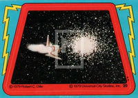 1979 Topps Buck Rogers Sticker Trading Card 20 Front