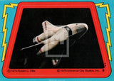 1979 Topps Buck Rogers Sticker Trading Card 9 Front