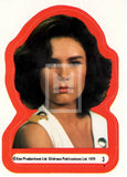 1979 Topps James Bond Moonraker Movie Sticker Trading Card 3 Front