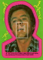 1979 Topps Marvel Incredible Hulk Movie Sticker Trading Card 3 Front