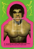 1979 Topps Marvel Incredible Hulk Movie Sticker Trading Card 4 Front