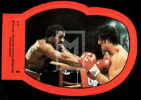 1979 Topps Rocky 2 Movie Sticker Trading Card 2 Front