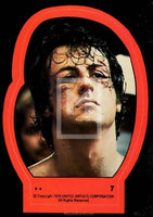 1979 Topps Rocky 2 Movie Sticker Trading Card 7 Front