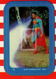 1983 Topps DC Comics Superman 3 Sticker Trading Card 15 Front