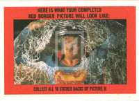 1983 Topps DC Comics Superman 3 Sticker Trading Card 17 Back