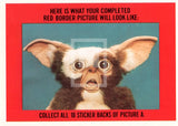1984 Topps Gremlins Sticker Trading Card 11 Back
