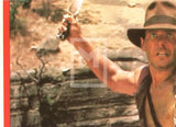 1984 Topps Indiana Jones and the Temple of Doom Sticker Trading Card 2 Back
