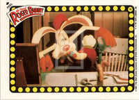 1987 Topps Who Framed Roger Rabbit Movie Sticker Trading Card 16 Front