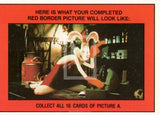 1987 Topps Who Framed Roger Rabbit Movie Sticker Trading Card 9 Back