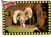 1987 Topps Who Framed Roger Rabbit Movie Sticker Trading Card 9 Front