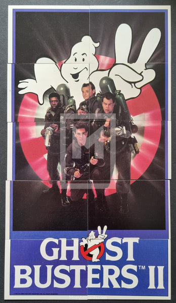     1988 Topps Ghostbusters 2 Movie Sticker Trading Card Puzzle Set