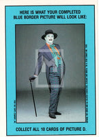 1989 Topps Batman Second Series Sticker Trading Card 42 Back