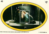 1989 Topps Batman Second Series Sticker Trading Card 42 Front