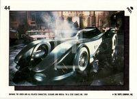 1989 Topps Batman Second Series Sticker Trading Card 44 Front
