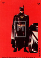 1989 Topps Batman Sticker Trading Card 17 Front