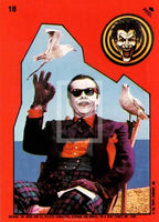 1989 Topps Batman Sticker Trading Card 18 Front