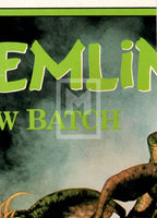 1990 Topps Gremlins 2 New Batch Sticker Trading Card 4 Green Back