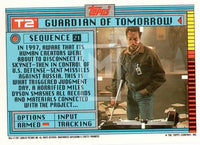 1991 Topps Termiantor 2 Judgement Day Sticker Trading Card 21 Back