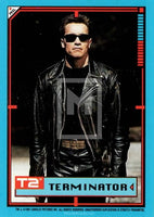 1991 Topps Termiantor 2 Judgement Day Sticker Trading Card 2 Front