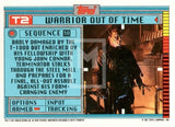1991 Topps Termiantor 2 Judgement Day Sticker Trading Card 30 Back