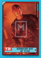 1991 Topps Termiantor 2 Judgement Day Sticker Trading Card 30 Front