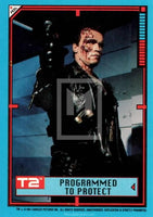 1991 Topps Termiantor 2 Judgement Day Sticker Trading Card 37 Front