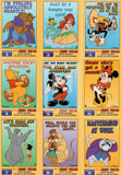 1992 Magic of Disney Cinema Funny Phrase Stickers Set