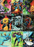1992 Skybox Marvel Masterpieces Trading Card Base Set