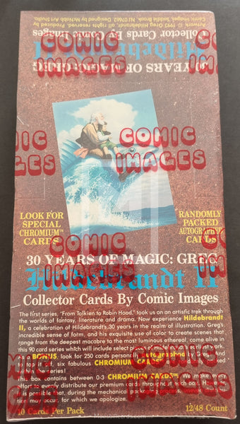 1993 Comic Images 30 Years of Magic Greg Hildebrandt 2 Trading Card Box Front