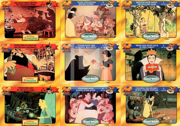 1993 Disney Classics Dynamic Marketing Base Trading Card Set