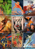 1993 Fleer Skybox Marvel Masterpieces Trading Card Base Set