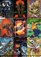 1993 Fleer Skybox Marvel Masterpieces Trading Card Base Set